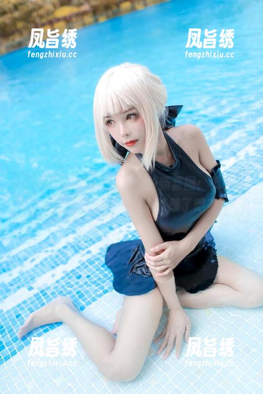 Kitkat Cosplay带来的新套图：贞德Alter女仆装更新，太带感了吧？
